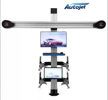 3D wheel aligner