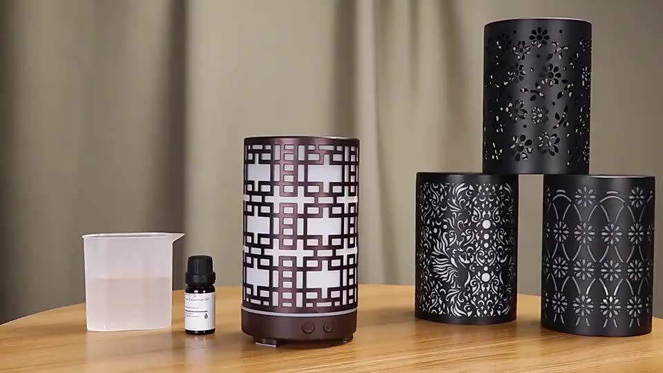 Precio de fábrica más reciente Metal Ultrasonic Essential Diffusers Forma de mariposa Fragancia de fragancia Fragance Diffuser1