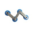 Bimore Escalator Step Chain Pin 120mm Roller 75x23.5mmx6204 Drive Chain1