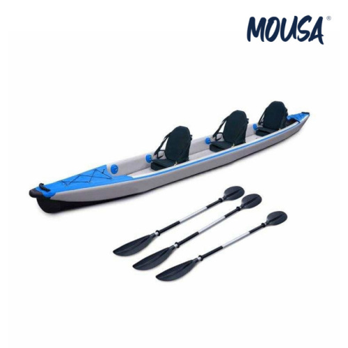 Weihai Huifu Sports Goods Co., Ltd. Melancarkan Kayak Kembung 3 Tempat Duduk Tahan Lama untuk Penggemar Luar Global