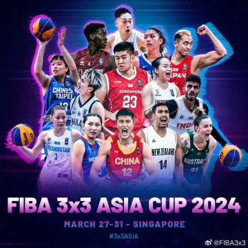 2024 FIBA ​​3x3 Asia Cup di Singapura