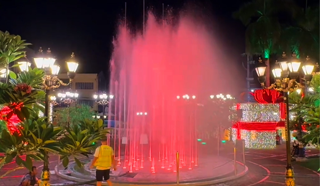 Projeto Dewy - Fonte de piso seco para clientes filipinos