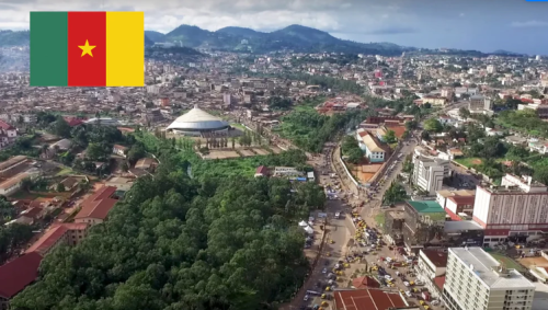 Cameroon solar street light installation completed