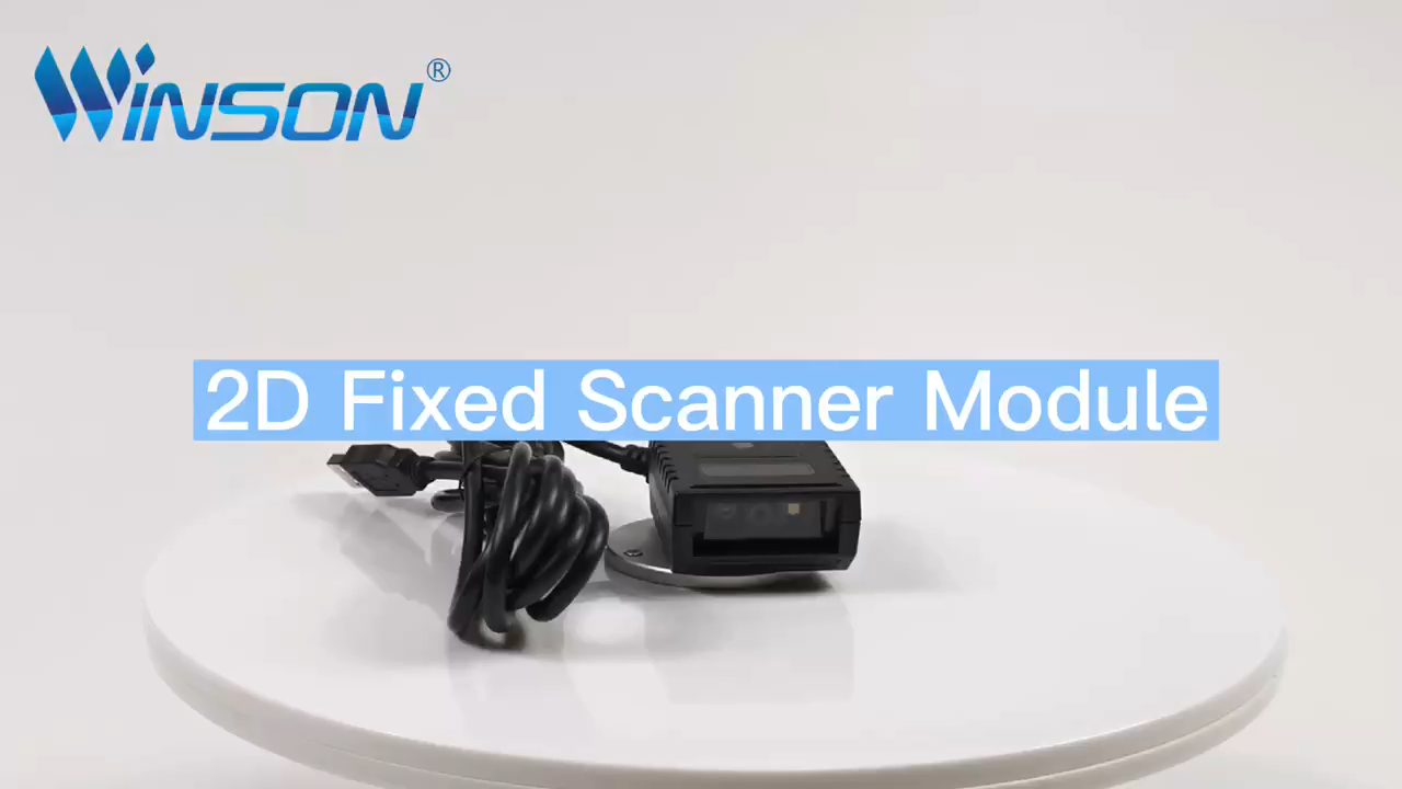 Winson WGI-3120 2D CMOS Embedded Sacnner Module Fix-mounted Barcode Scanner Engine1