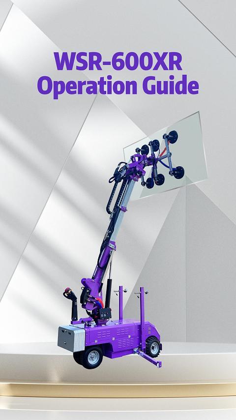 Productoverzicht: Cowest Machinery Glass Lifting Apparatuur WSR-600XR