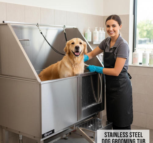 Stainless Steel Dog Grooming Tub for Large Dogs: B2B Sizing