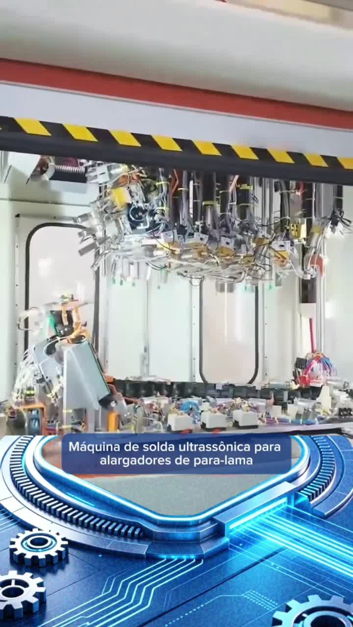 Máquina De Solda Ultrassônica Para Para‑lama Dianteiro Esquerdo Automotovo