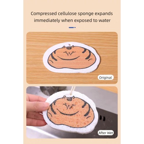 Os benefícios do uso da esponja de celulose compactada