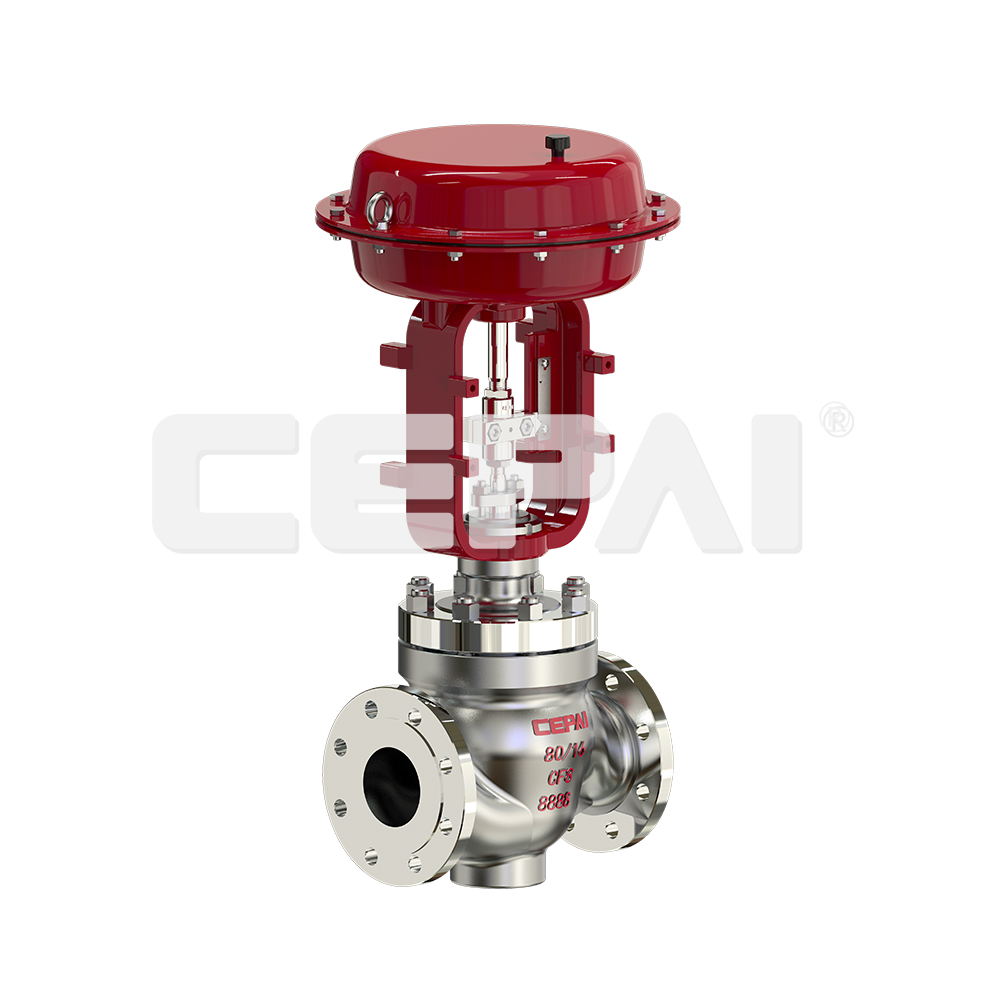 Pneumatic Single Seat Control Valve