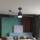 Ventilador de techo wifi con control remoto y de pared