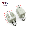 Jieying Curtain Glider Hooks Track Rail Runner Accessories Mute Wheel Rollers1