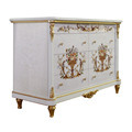 Antique Oak French Luxury Wooden Cabinet1