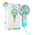 Wholesale Rechargeable Pocket Fans: Portable, Three-Speed, Cartoon Design Mini LED Handheld Fans in Multiple Sizes1