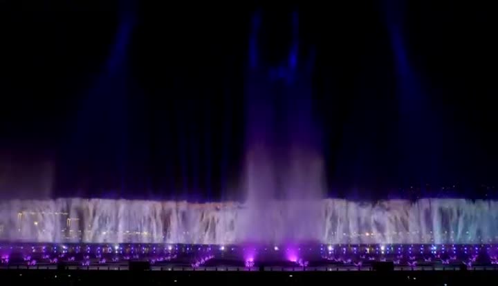 grand musical fountain