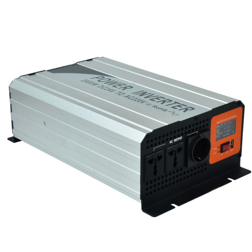 Saf sinüs dalgası inverter 24v 2000w ev için