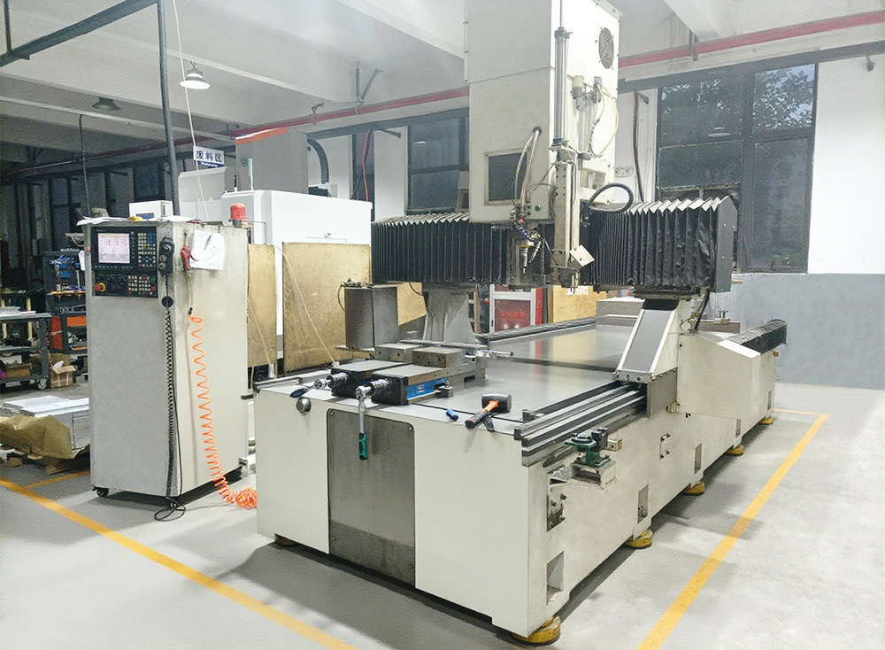 Inside the factory