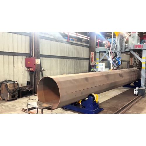 Gantry big diameter pole welding machine