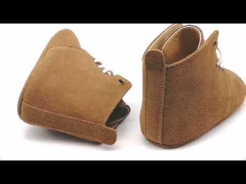 Baby High Boots  Indoor With Shoelace