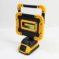 50W COB Work Light with Rotary Handle Dimmer and Dewalt Battery: Portable Car Repair Lighting Solution1