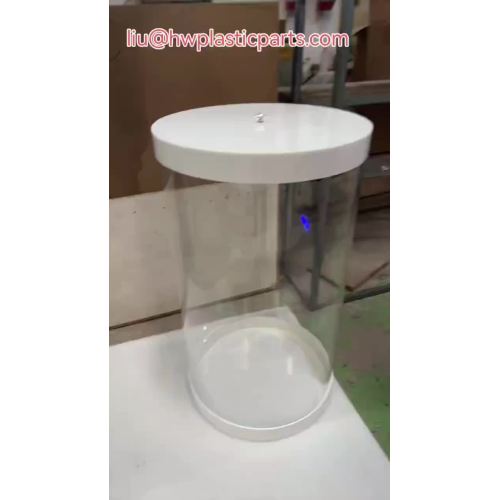 Custom plastic storage bucket
