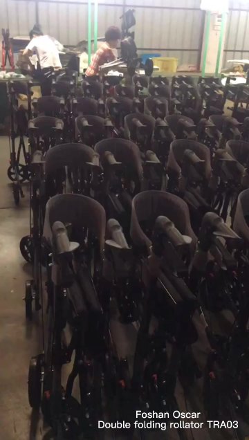 TONIA aluminum rollator walker  with seat for elderly and disable people TRA031