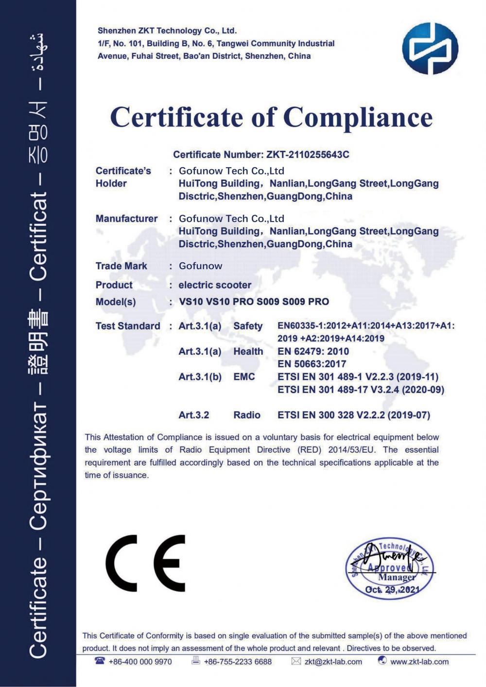 RED_Certificates