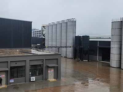 Niasi Central Feeding System - Silo outdoor besar