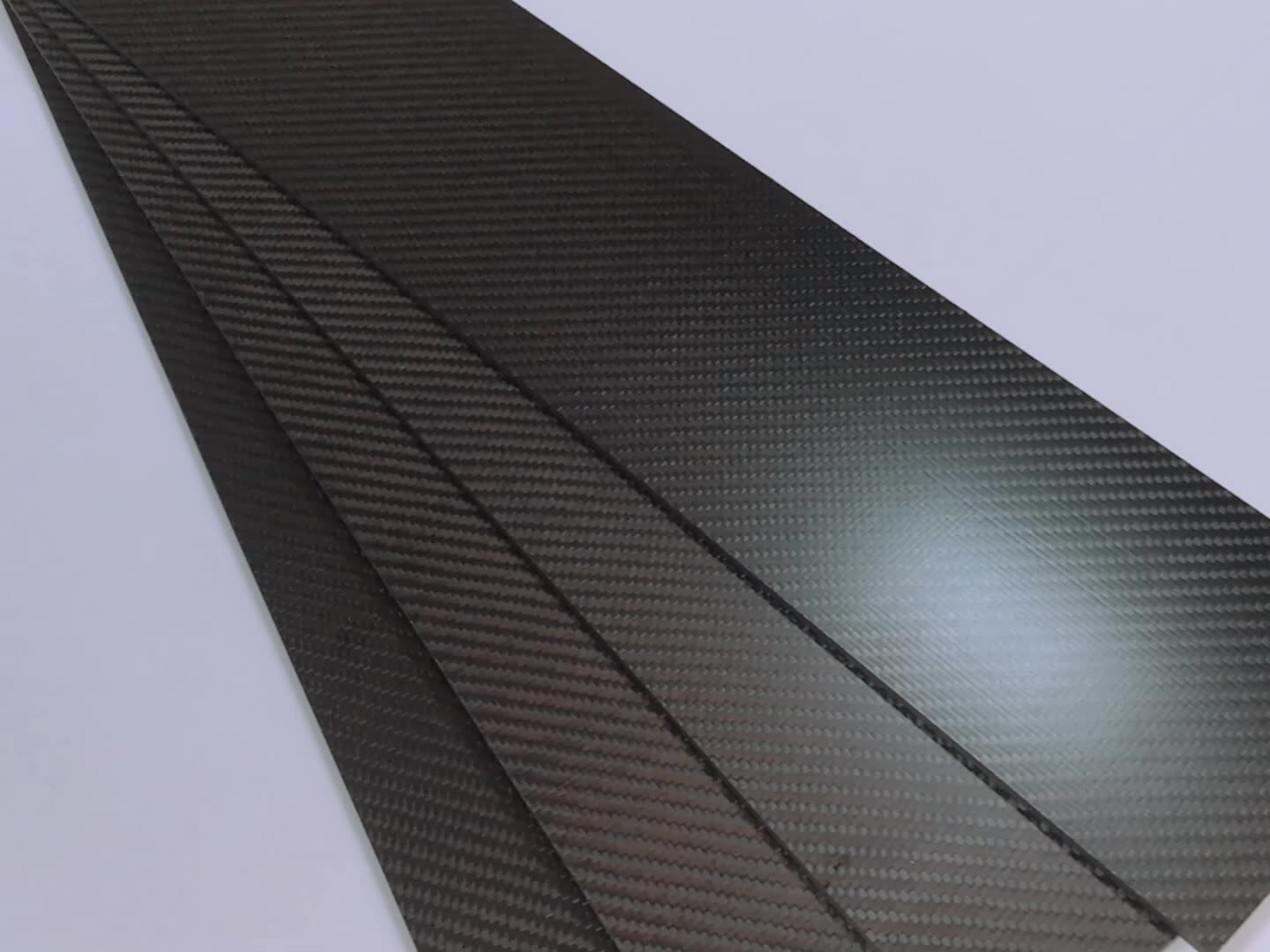 Precio de fábrica 500*500 mm personalizado de fibra de carbono de 1 mm de espesor Proveedores