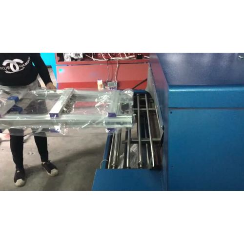 máquina de embalagem termorretrátil de escada