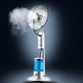 16 Inch Portable Floor Standing Water Mist Cooling Fan with Timer and Remote Control1