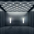 Hexagonal LED Garage Lighting: Warehouse Honeycomb Lanterns1