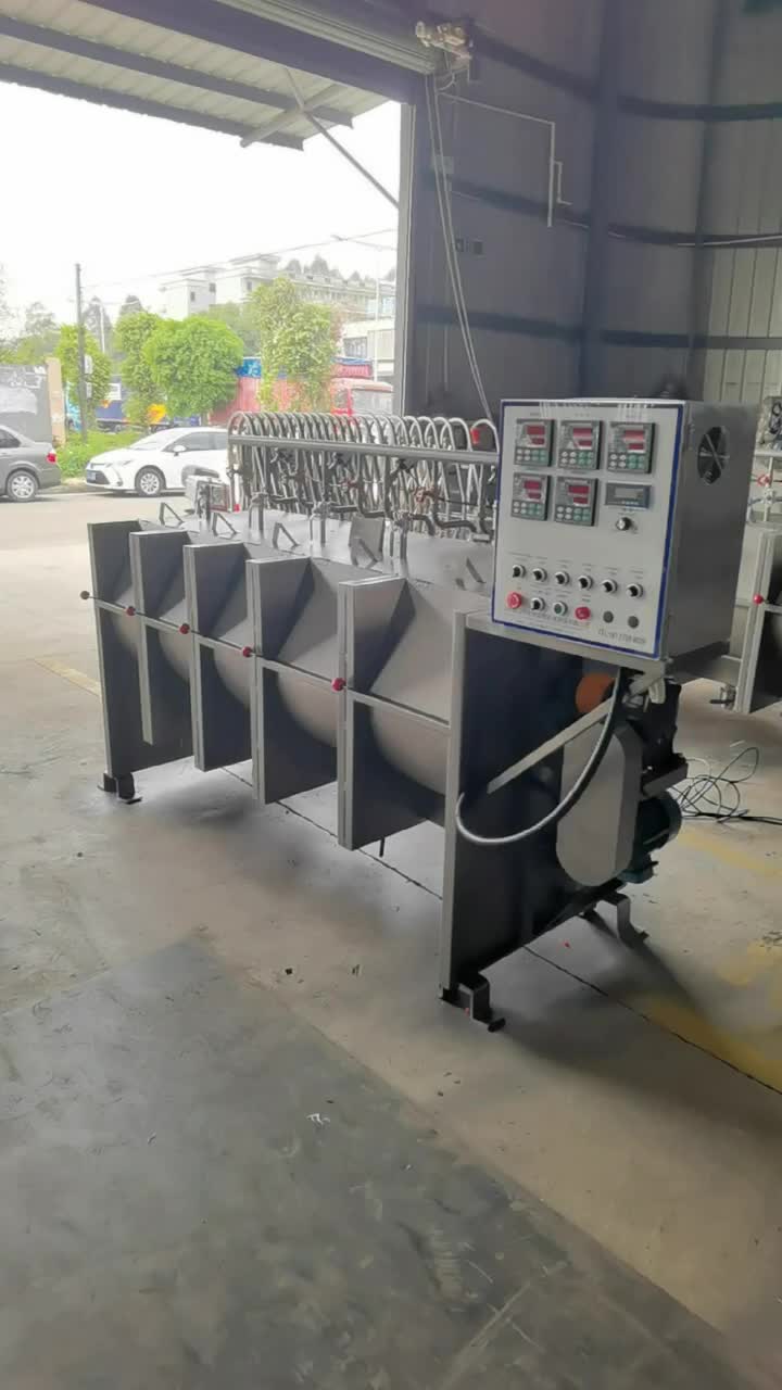 Paddle dyeing machine