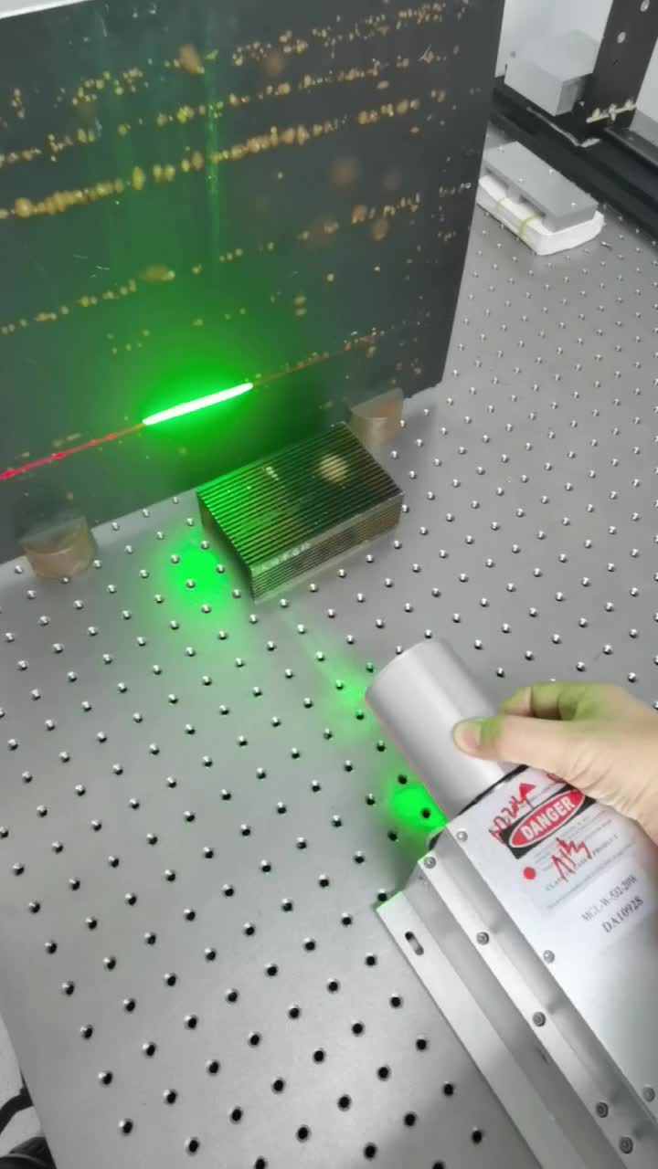 Vidéo laser 532NM