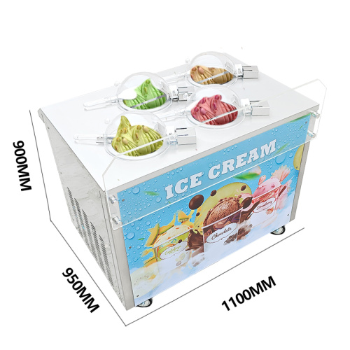 Nuestra máquina de helados ofrece varias ventajas a los clientes