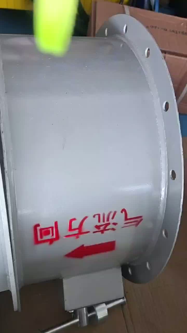 Van bướm mặt bích - van chữa cháy