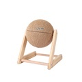 Sustainable 3D Solid Wood Climbing Frame with Sisal Cat Scratch Board and Wear-Resistant Toys1