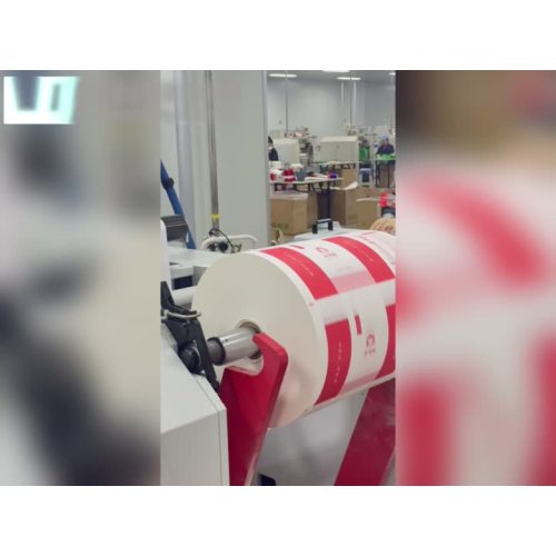 Video de producción de bolsas de papel de fondo cuadrado a prueba de aceite