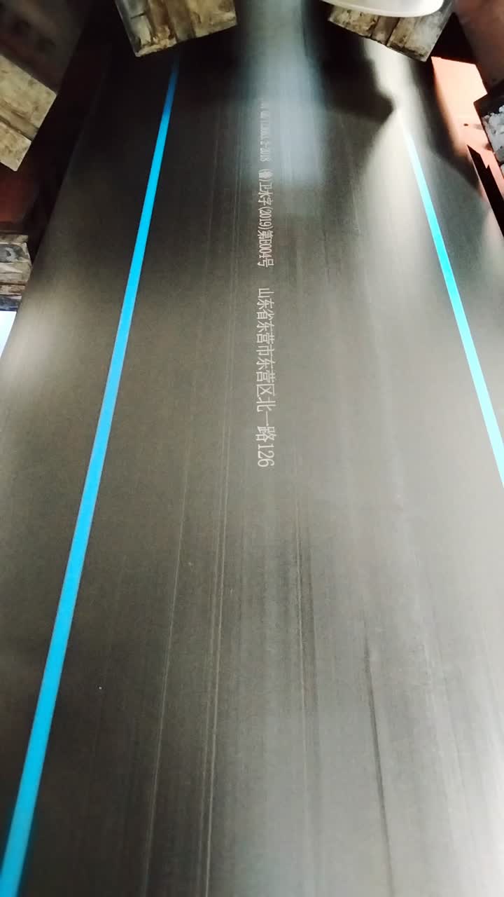 Conduite d&#39;eau en PE