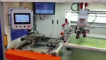 Auto CCD Registering Screen Printer