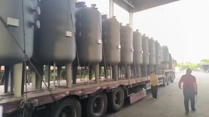 Storage tank delivery video