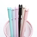 Cute Kawaii Cat Gel Pens - Cartoon Plastic Gel Pens for Office & School1