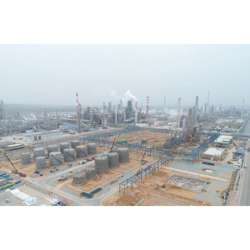 Installation of naphtha project kicks into high gear