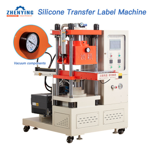 Macchina per la formatura di vulcanizzazione di etichette in silicone a trasferimento termico per la produzione di etichette in silicone di alta qualità