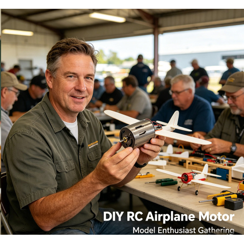 DIY RC Airplane Motor สร้างที่ Model Eกระตือรือร้น Gathering