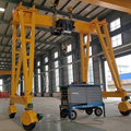 Portable Rubber Tire Single Girder Gantry Cranes: 5T, 10T, 20T1