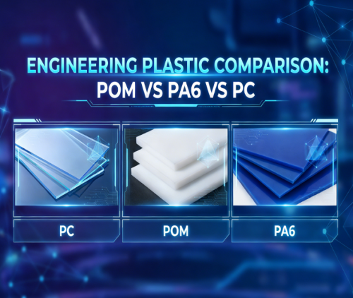 Selección de plásticos de ingeniería: comparación de POM, PA66 y PC