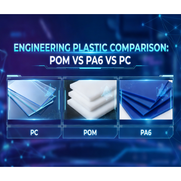 Seleção de plásticos de engenharia: comparação de POM, PA66 e PC