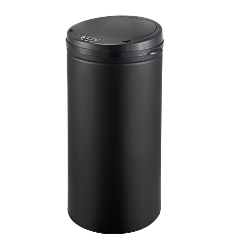電気誘導ゴミ缶：ゴミ処理を風にする