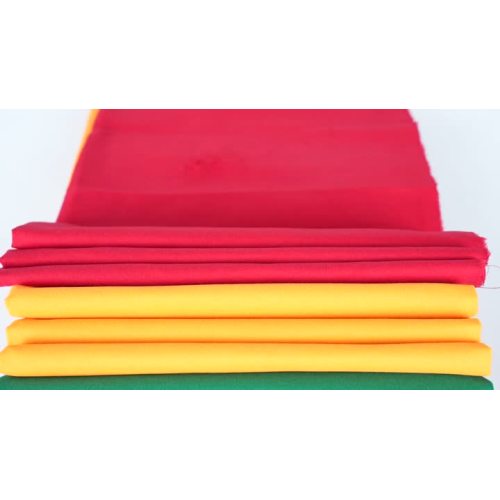 poliéster con algodón