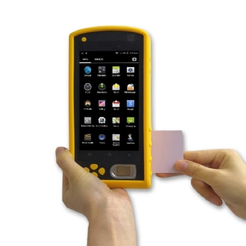 Cara ngetik sidik driji scanner